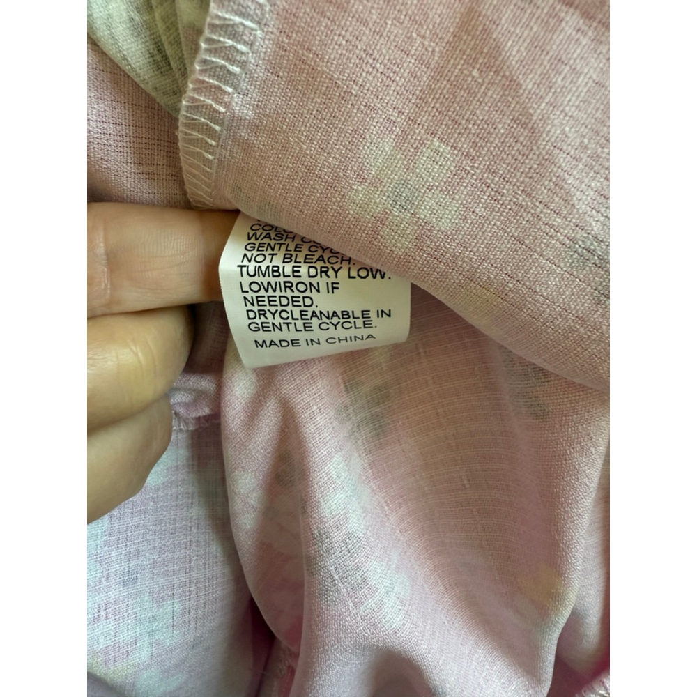 NWOT Pink Boho Baby Doll Dress | Small - Picture 5 of 5